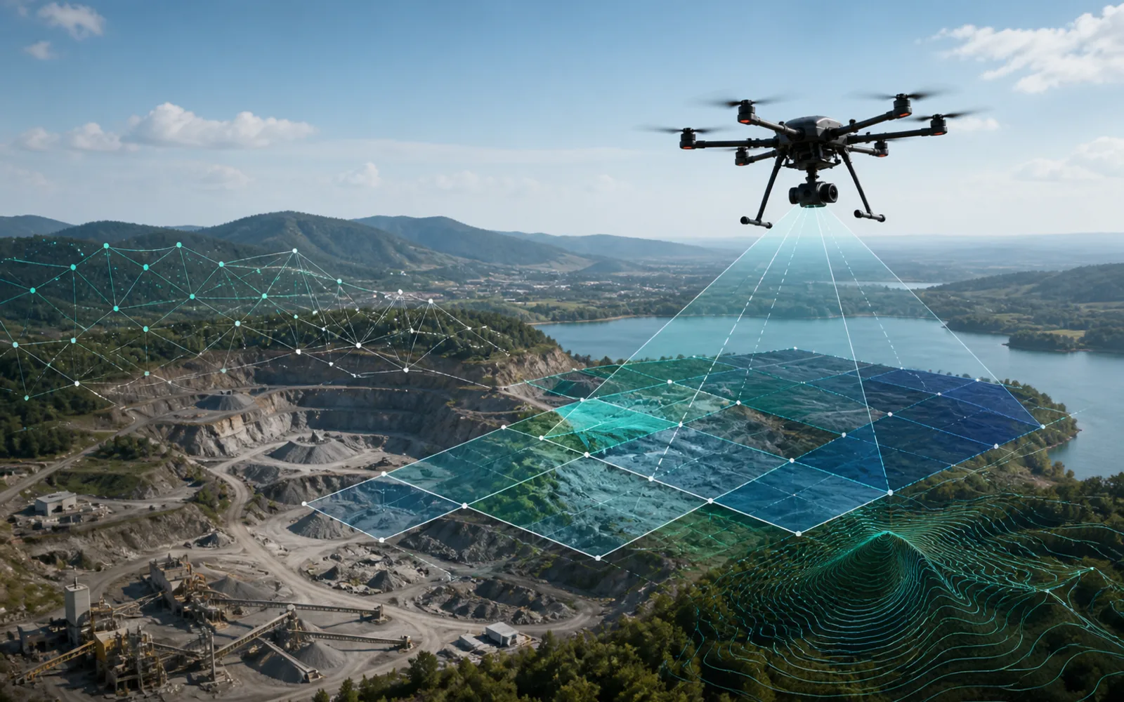 UAV Aerial Photography and Image Processing Technology